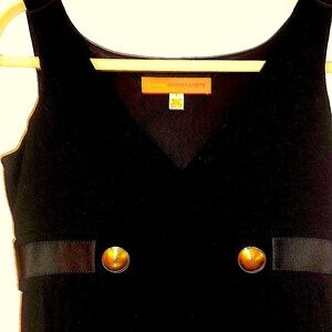 Amazing Little black dress- hidden pockets - luxury dress- LIKE NEW worn twice!
